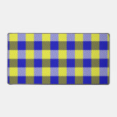 Design En vichy jaune bleu (Recto)