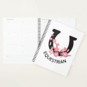 Design équestre magnifique avec fer à cheval à fle (Devant avec enveloppe)