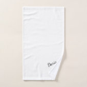 Design esthétique personnel (Serviette à main)