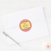 Design Étiquette Gold Frame (Enveloppe)