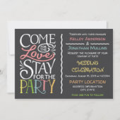 Design faire-part de mariage amusant (Devant)