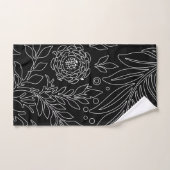 Design floral 31 (Serviette à main)