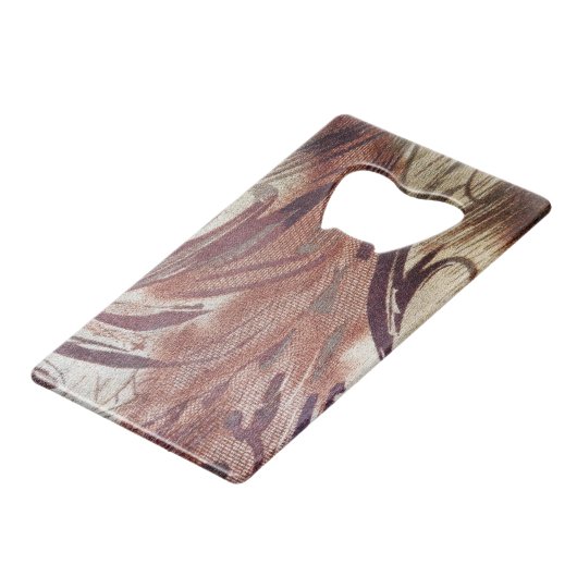 Design floral Brown Abstrait 2 (Devant Angle)