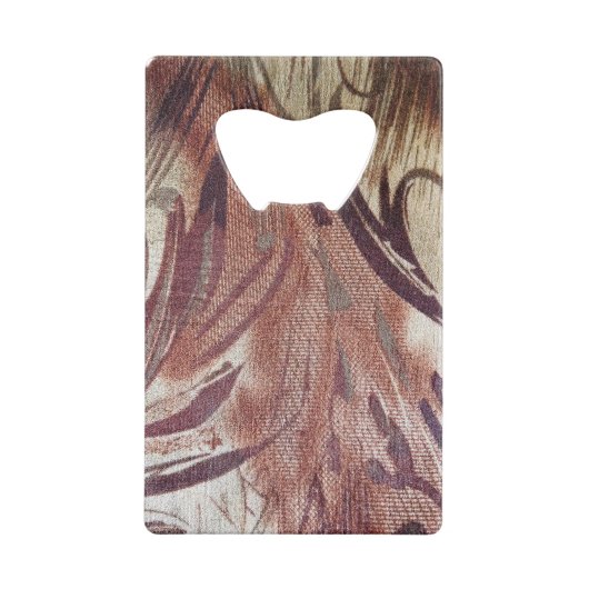 Design floral Brown Abstrait 2 (Dos)