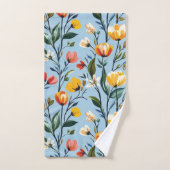 Design floral dynamique (Serviette à main)