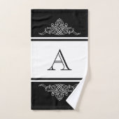 Design floral élégant (Serviette à main)