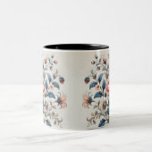 Design floral Elegant café Mug (Centre)
