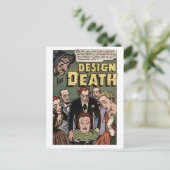 Design for Death Horror Comics Panel Briefkaart (Staand voorkant)