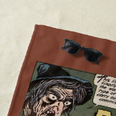 Design for Death  Horror Comics Panel Strandlaken (In situ)