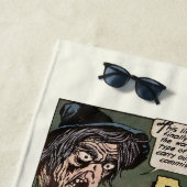 Design for Death  Horror Comics Panel Strandlaken (In situ)