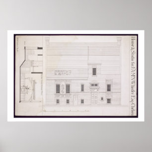 Design for House & Studio voor J.A.M. Whistler Esq Poster