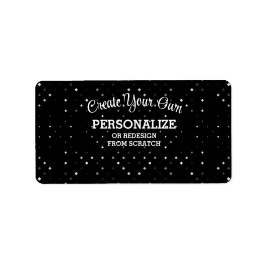 Design From Scratch Etiket (Voorkant)