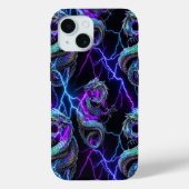 Design futuriste iPhone 15 Coque par Quantum Verse (Verso)