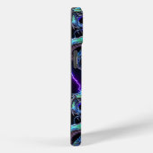 Design futuriste iPhone 15 Coque par Quantum Verse (Verso / Droite)