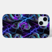 Design futuriste iPhone 15 Coque par Quantum Verse (Verso (horizontal))