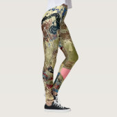 design gemaakt van schilderijen leggings (Rechts)