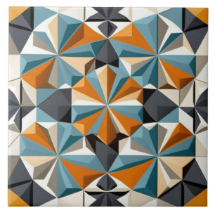 Design géométrique élégant Carreaux en céramique