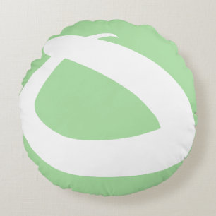 Design graphique moderne Coussin rond