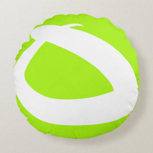 Design graphique moderne Coussin rond