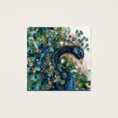 Design. Hand embroidery with precious stones. (Devant)
