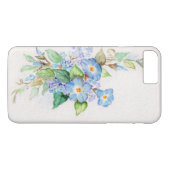 Design Heavenly Blues sur un coque iphone (Dos (Horizontal))