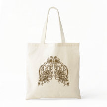 Design henné sac fourre-tout élégant