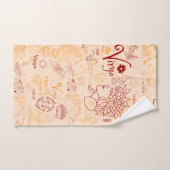 Design horoscope de Virgo Zodiac (Serviette à main)