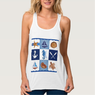 Design in de Noordzee Tanktop