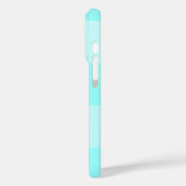 Design in lichtblauw Case-Mate iPhone case (Achterkant / Links)