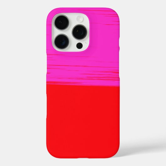 design in roze en rood Case-Mate iPhone case (Achterkant)