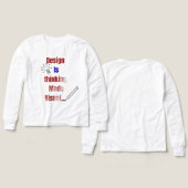 Design Is Thinking Made Visual – Minimal Graphic D (Motif Recto et Verso)