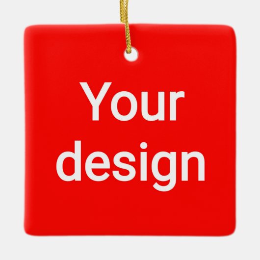 Design  keramisch ornament (Voorkant)