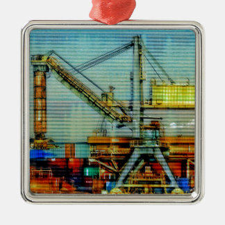 Design Kran Metalen Ornament