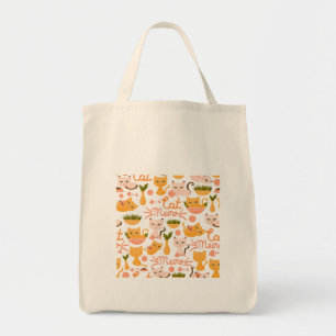 Design Lover Cat Tote Bag