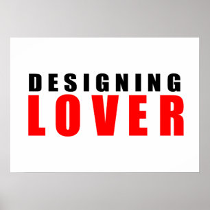 Design lover poster
