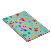 Design ludique et coloré Carnet spiral (Côté Droit)