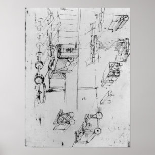 Design machine, fol. 367r-b poster