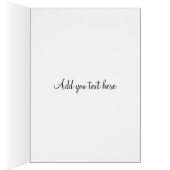 Design mariage or et aqua vert aquarelle (Intérieur (Droit))