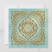 Design marocain - Carte d'invitation (Devant)
