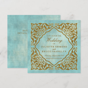 Design marocain - Carte d'invitation