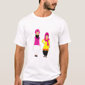 design met één stijl t-shirt (Voorkant)