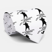 Design met loffelijke ballrodans stropdas (Opgerold)
