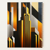 DESIGN MÉTRO ART MODERNE DE CAPE DE VILLE (Dos)