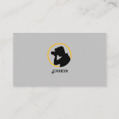 Design minimaliste moderne Carte de visite (Dos)