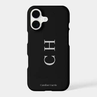 Design minimaliste noir
