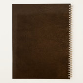 Design moderne 2026 or monogramme nom script éléga (Dos)