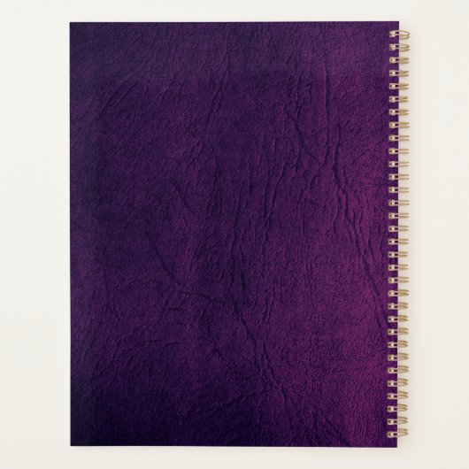 Design moderne 2026 or monogramme nom script éléga (Dos)