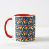 Design moderne abstrait motif 1197 - Mug (Gauche)