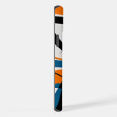 Design moderne abstrait orange noir (Côté droit)