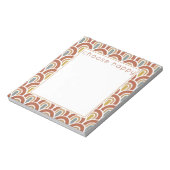 Design moderne arc-en-ciel Bloc-notes (Tourné)